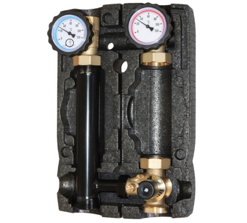 Насосная группа Hoobs 1 ВР х 1 1/2 НР с трехходовым клапаном без насоса HB-21355N-M33