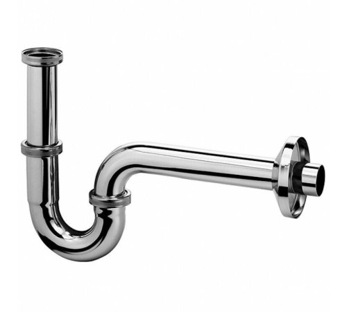 Сифон для раковины Kludi трубный 1 1/4 x 32 мм хром 102650500