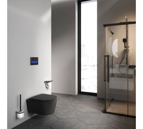 Унитаз подвесной AM.PM Func FlashClean с сиденьем микролифт матовый C8F1700MBSC