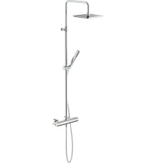 Душевая система термостатическая Nobili Seven SE124030/50CR верхний душ 24х24 см SE124030/50CR