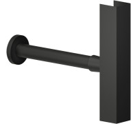 Сифон Art&Max AV00102/3BM матовый черный