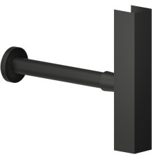 Сифон Art&Max AV00102/3BM матовый черный