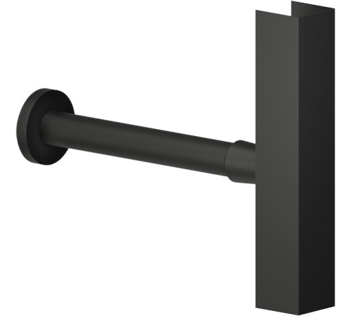 Сифон Art&Max AV00102/3BM матовый черный