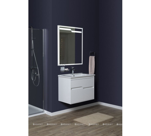 Зеркало Aquanet Модена 75 LED белый 00198492