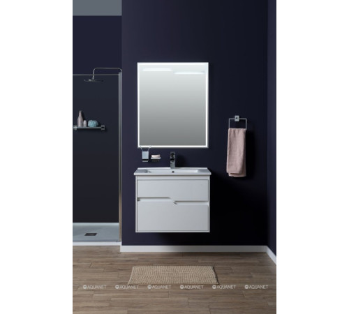 Зеркало Aquanet Модена 75 LED белый 00198492