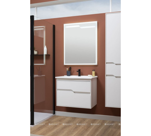 Зеркало Aquanet Модена 75 LED белый 00198492