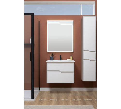 Зеркало Aquanet Модена 75 LED белый 00198492