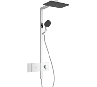 Душевая система Hansgrohe Raindance Alive Q с термостатом 210х345 мм хром 24580000