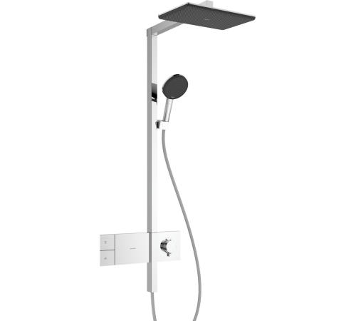 Душевая система Hansgrohe Raindance Alive Q с термостатом 210х345 мм хром 24580000
