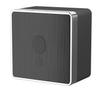 Вывод кабеля Gallant графит рифленый W5050204