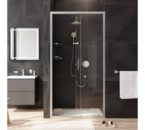 Душевая дверь в нишу AM.PM Gem 100х195 см раздвижная W90G-100-1-195MT