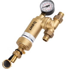 Фильтр механический поворотный BWT Guardian mini HR 3/4 с манометром 125639939