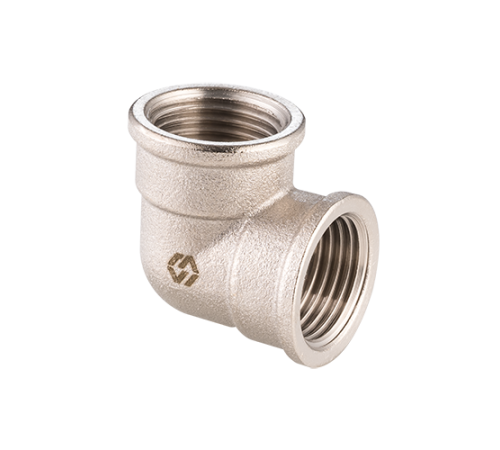 Угольник латунный никелированный Hogart 2 ВВ BF53109