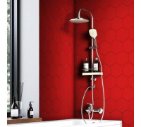 Душевая система DORFF Prime с тропическим душем D0740000