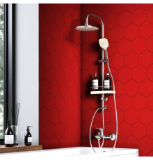 Душевая система DORFF Prime с тропическим душем D0740000