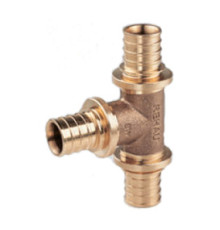 Тройник REHAU RAUTITAN RX+ 40-40-40 бронза 14570353001