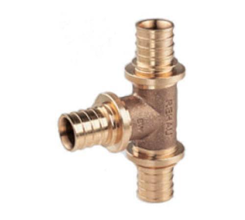 Тройник REHAU RAUTITAN RX+ 40-40-40 бронза 14570353001
