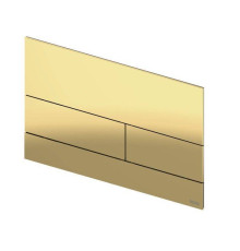 Панель смыва для унитаза TECE TECEsquare металлическая золото 9240839