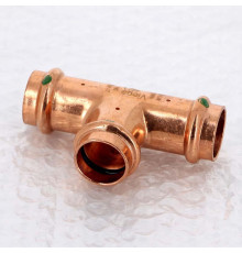 Тройник пресс медный Viega Profipress 22 мм 291969