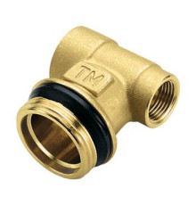 Концевой фитинг для коллектора Tiemme 1/2 x 3/4 x 3/8 ВР/НР/ВР 1950009