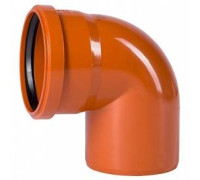 Отвод Ostendorf KGB 87° 110 мм PVC 220240