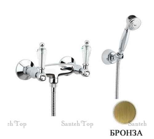 Смеситель для душа Fiore Gioielli-Sky бронза 09ZZ0612