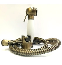 Гигиенический душ Fiore Oasi с керамической ручкой бронза 30Z3Z270