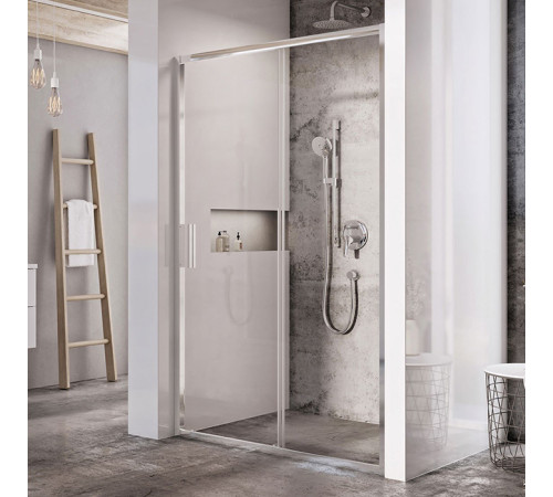 Душевая дверь в нишу Ravak Blix Slim BLDP2-100 раздвижная 100 см профиль блестящий X0PMA0C00Z1