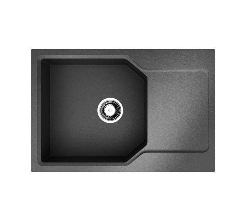 Кухонная мойка Omoikiri Yonaka 78-LB-BL Artgranit 78x51 см черный 4993341