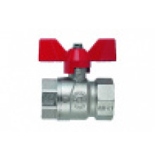 Кран шаровой F.I.V. PERFECTA 3/4 ВВ ручка-бабочка 8366R005
