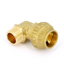 Угольник обжимной Tiemme 3464CR 20х1/2 НР 3400047