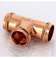 Тройник пресс медный Viega Profipress 35 мм 291983