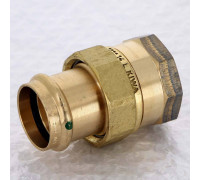 Муфта разъёмная пресс Viega Sanpress бронза 35x1 1/4 ВР 138875