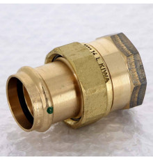 Муфта разъёмная пресс Viega Sanpress бронза 35x1 1/4 ВР 138875