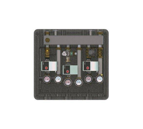 Гребенка с гидрострелкой Huch EnTEC EWG 20-03 на 3 контура DN 20 EWG2003