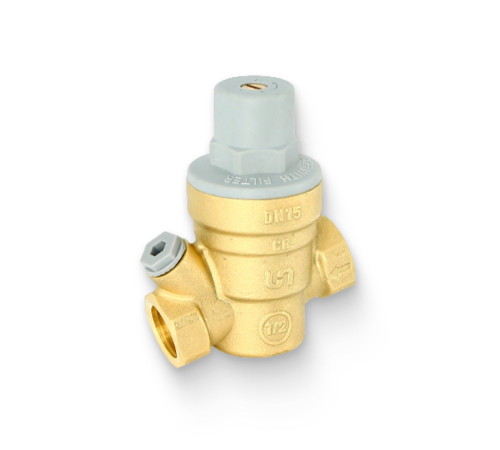 Редуктор давления мембранный Watts 3/4 ВВ 1-6 бар PN16 под манометр 507355