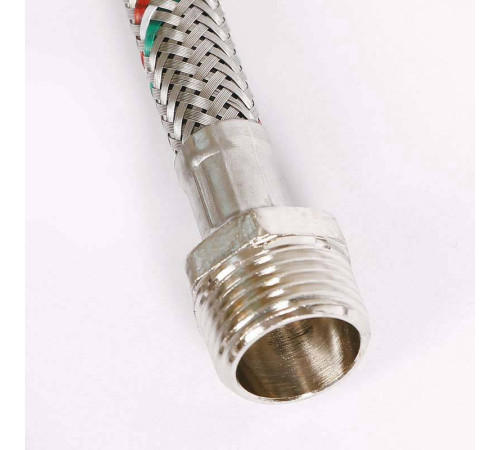 Гибкая подводка для воды Uni-Fitt 1/2 НВ 300 см нержавеющая сталь 501S2030