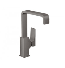 Смеситель для раковины Hansgrohe Metropol 230 Push-Open черный хром 32511340