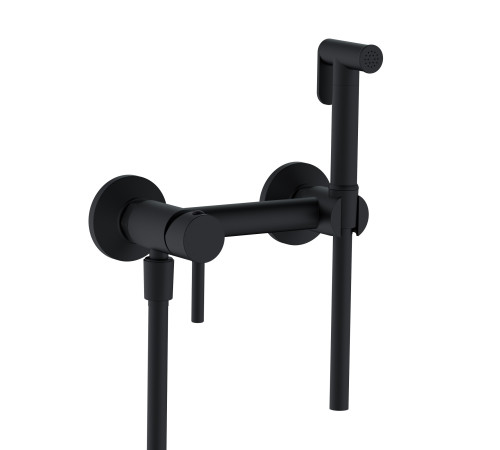 Гигиенический душ со смесителем RGW SP-215B черный 581408215-04
