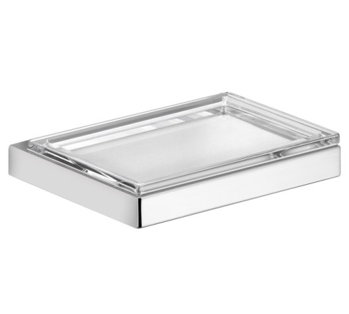 Мыльница настенная KEUCO EDITION 11 со съемной хрустальной чашей хром 11155019000