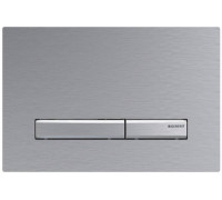 Клавиша смыва Geberit Sigma50 двойной смыв хром матовый 115.788.GH.2