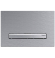 Клавиша смыва Geberit Sigma50 двойной смыв хром матовый 115.788.GH.2