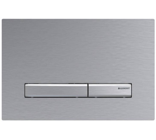 Клавиша смыва Geberit Sigma50 двойной смыв хром матовый 115.788.GH.2