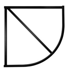 Каркас для душевого поддона Radomir ELIPSO R-100 GR00002072