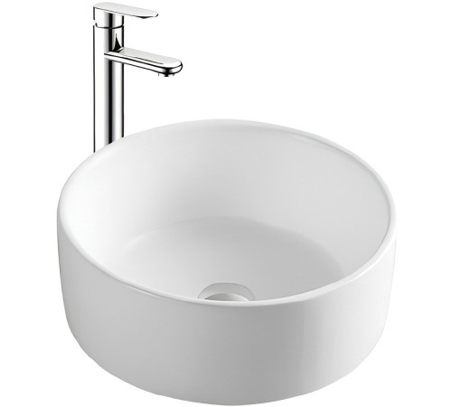 Раковина накладная Aquatek 400x400x165 мм матовый белый AQ5118-MW