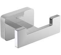 Крючок для полотенец двойной Aquanet Либра хром AQ4302CR