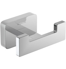 Крючок для полотенец двойной Aquanet Либра хром AQ4302CR