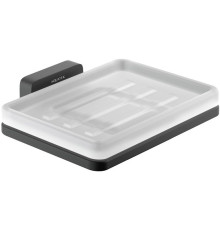 Мыльница Aquanet Либра матовый черный AQ4303MB