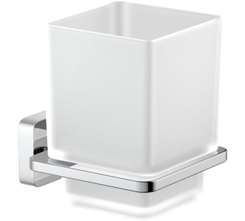 Стакан с держателем Aquanet Либра хром AQ4304CR