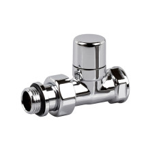 Клапан запорный прямой SR Rubinetterie Ovus 1/2 хром 0454-1500C000